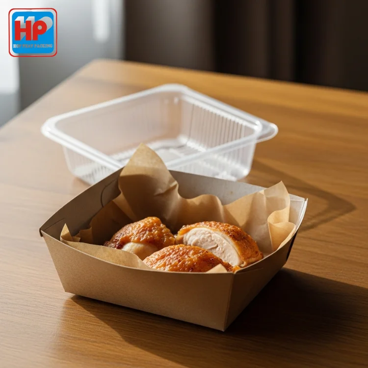 Hộp giấy đựng gà nướng tiện lợi, an toàn, giá tốt, thân thiện môi trường